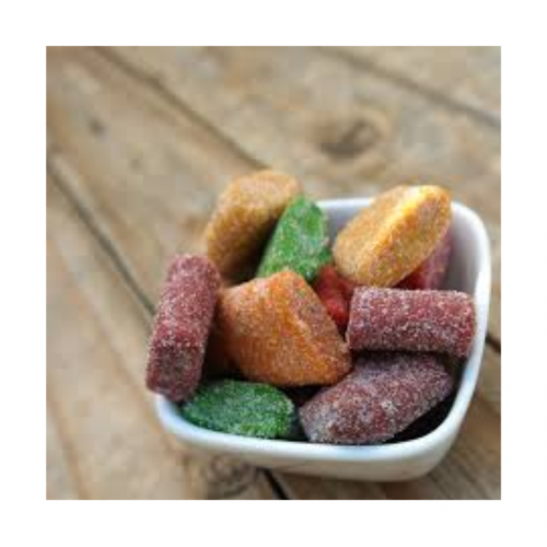 RT SMALL FRUIT CUBES 250G RT SMALL FRUIT CUBES 250G